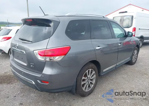 2015 Nissan Pathfinder Sl z USA, uszkodzony, nr VIN 5N1AR2MMXFC680933